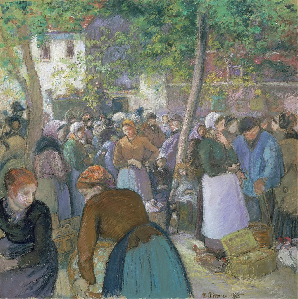 Mercato del pollame a Gisors - Museum of Fine Arts, Boston